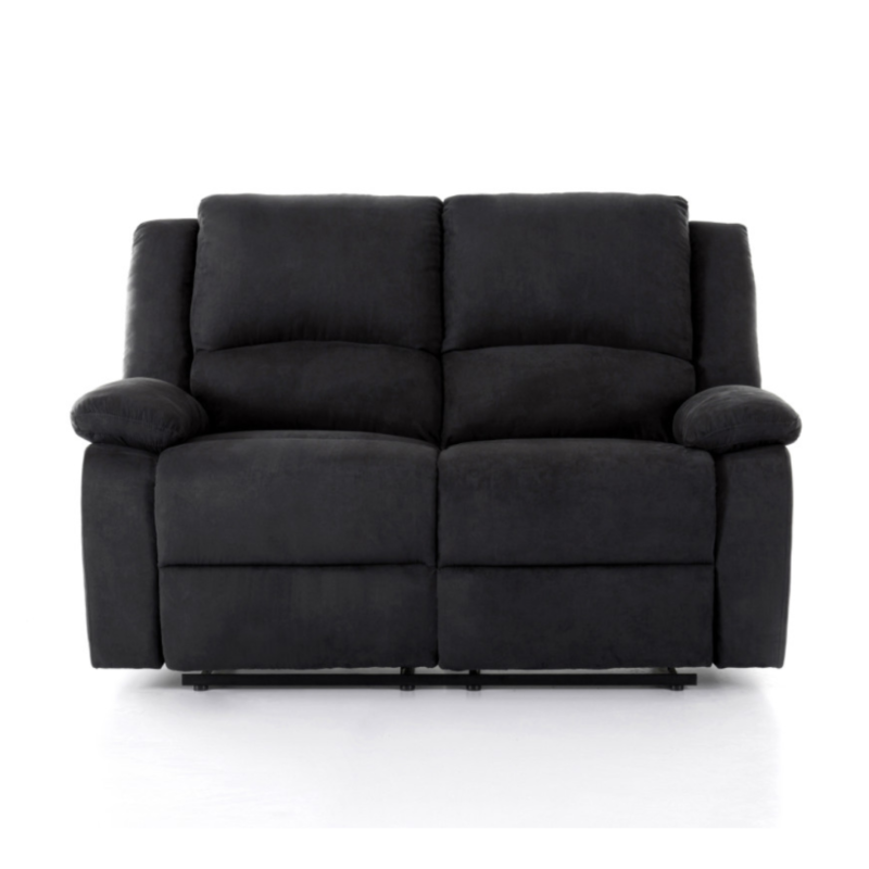 Canapé de relaxation manuel CLARA 2 places en microfibre