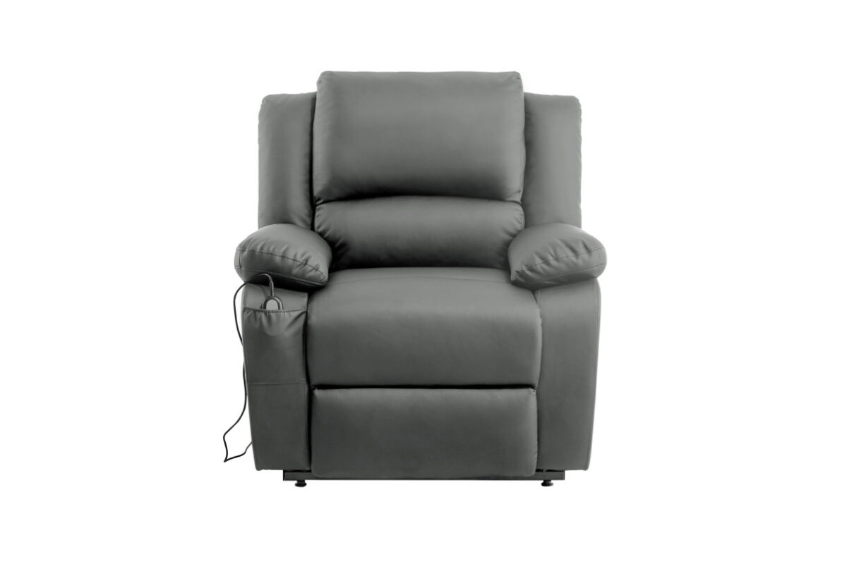 9121 fauteuil de relaxation electrique et releveur en simili