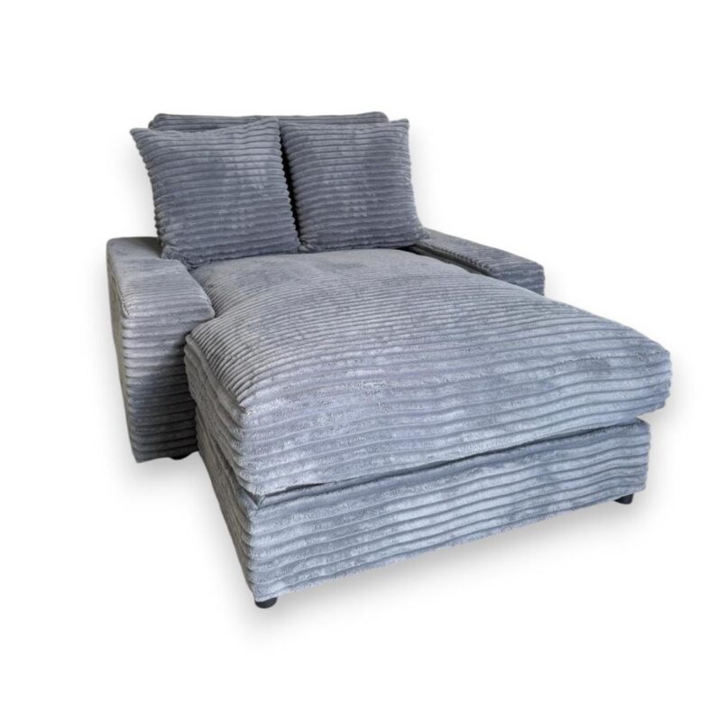 Canapé Verdi Moelleux en Tissu Côtelé|Offre Limitée|Decora Home