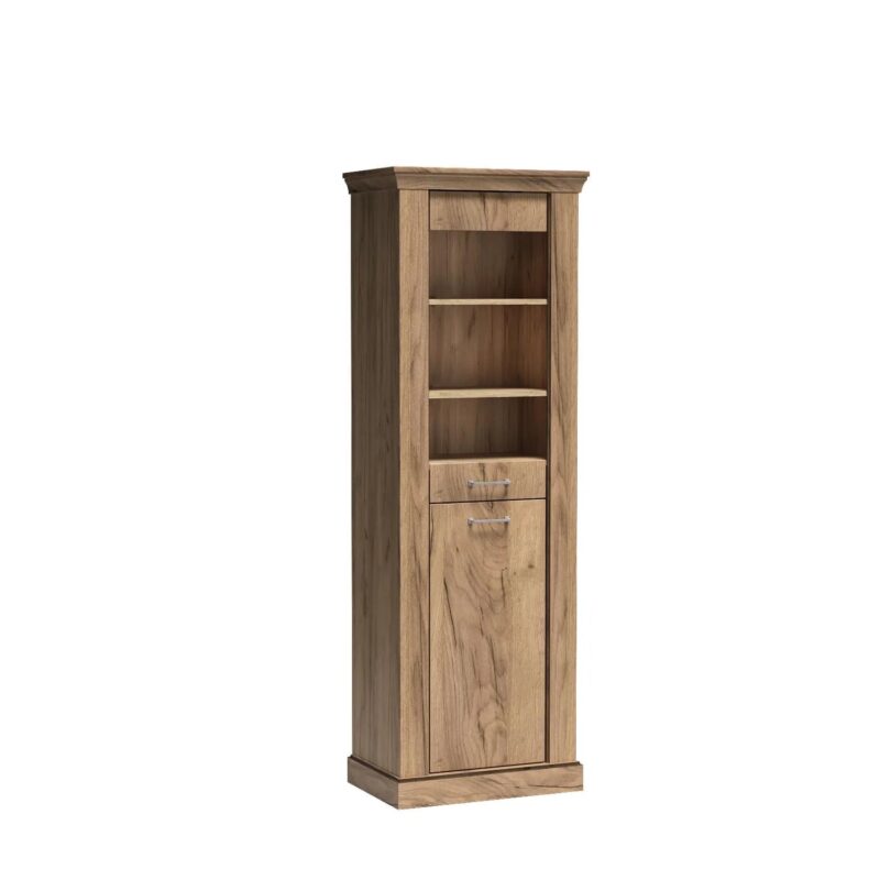 Vitrine avec façade en verre trempé et étagère interne|Destockage Express|Decora Home