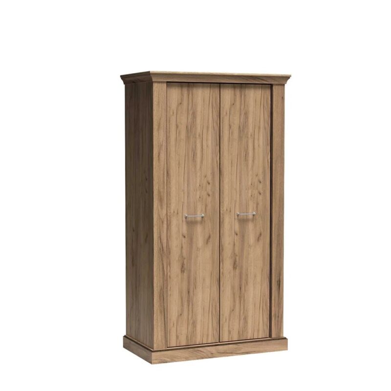 Armoire à deux portes avec rangements optimisés|Destockage Express|Decora Home
