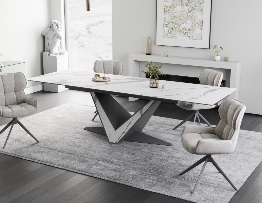 Une table de salle à manger design extensible et élégante : la collection Luisa|Promo exclusive|Decora Home