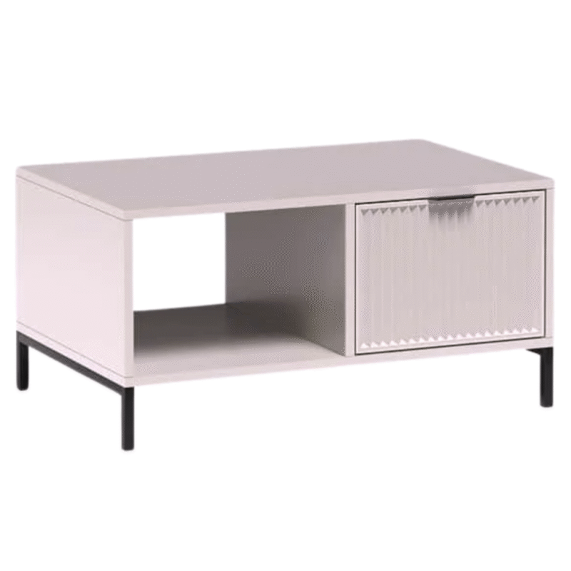 Table Basse Moderne avec Tiroir et Étagère|Destockage Express|Decora Home