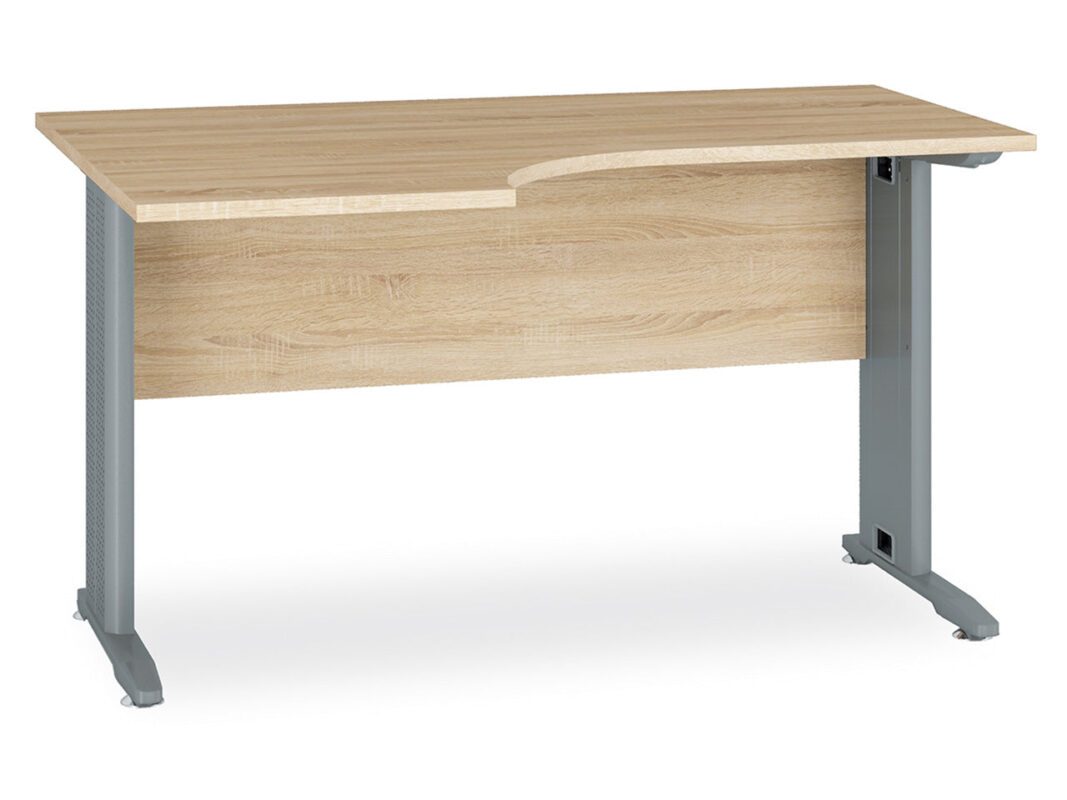 Bureau Moderne avec Bordure ABS - Résistant aux Rayures et à l'Humidité, Design Élégant|Offre Spéciale|Decora Home