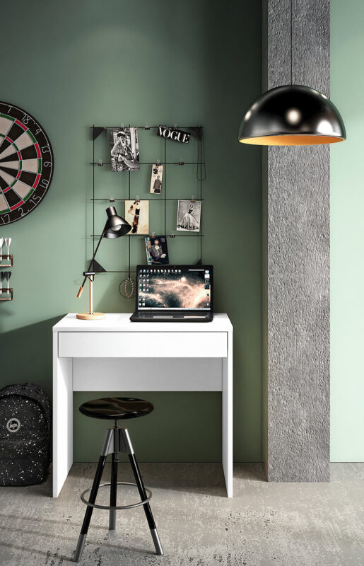 Bureau Blanc Indépendant – Design Épuré, Résistance Accrue et Finition Premium|Dernières pièces|Decora Home