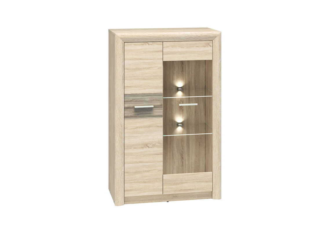 Vitrine avec Bordure ABS et Verre Trempé - Élégance, Durabilité et Flexibilité|Offre Spéciale|Decora Home