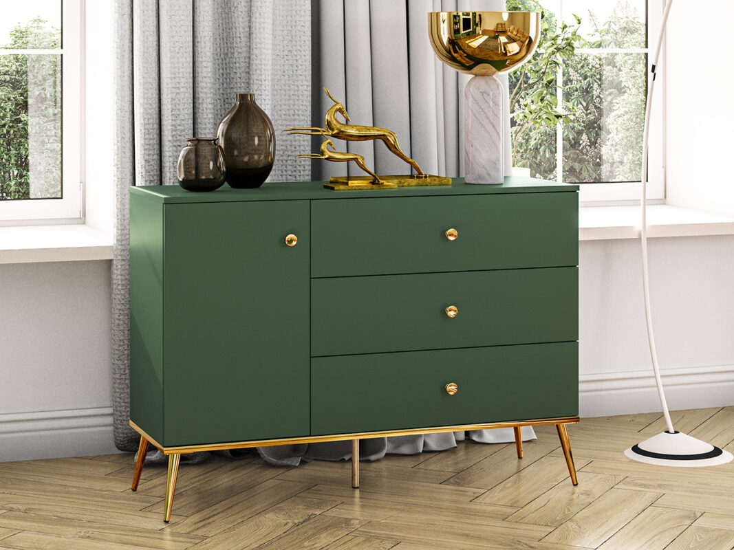 Buffet Labrador avec Bordure ABS - Résistant aux Rayures et à l'Humidité|Offre Limitée|Decora Home