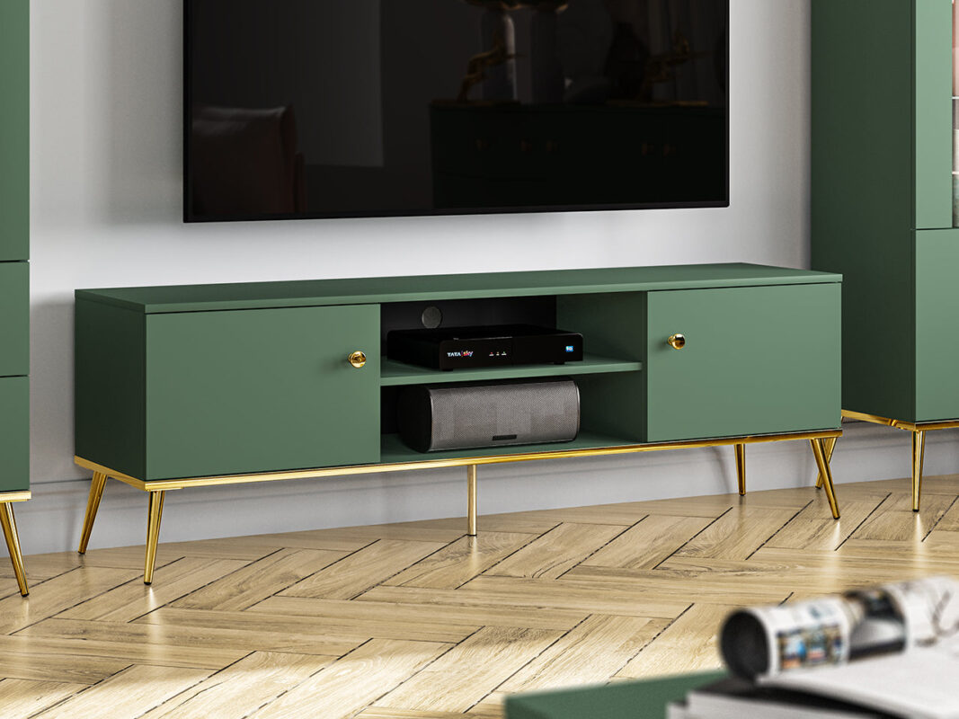 Meuble TV Labrador avec Bordure ABS - Design Moderne et Résistant aux Rayures|Offre Limitée|Decora Home