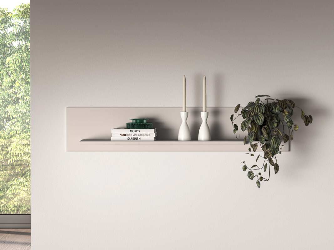 Étagère Suspendue- Design Cachemire avec Large Plateau d'Exposition|Offre Limitée|Decora Home
